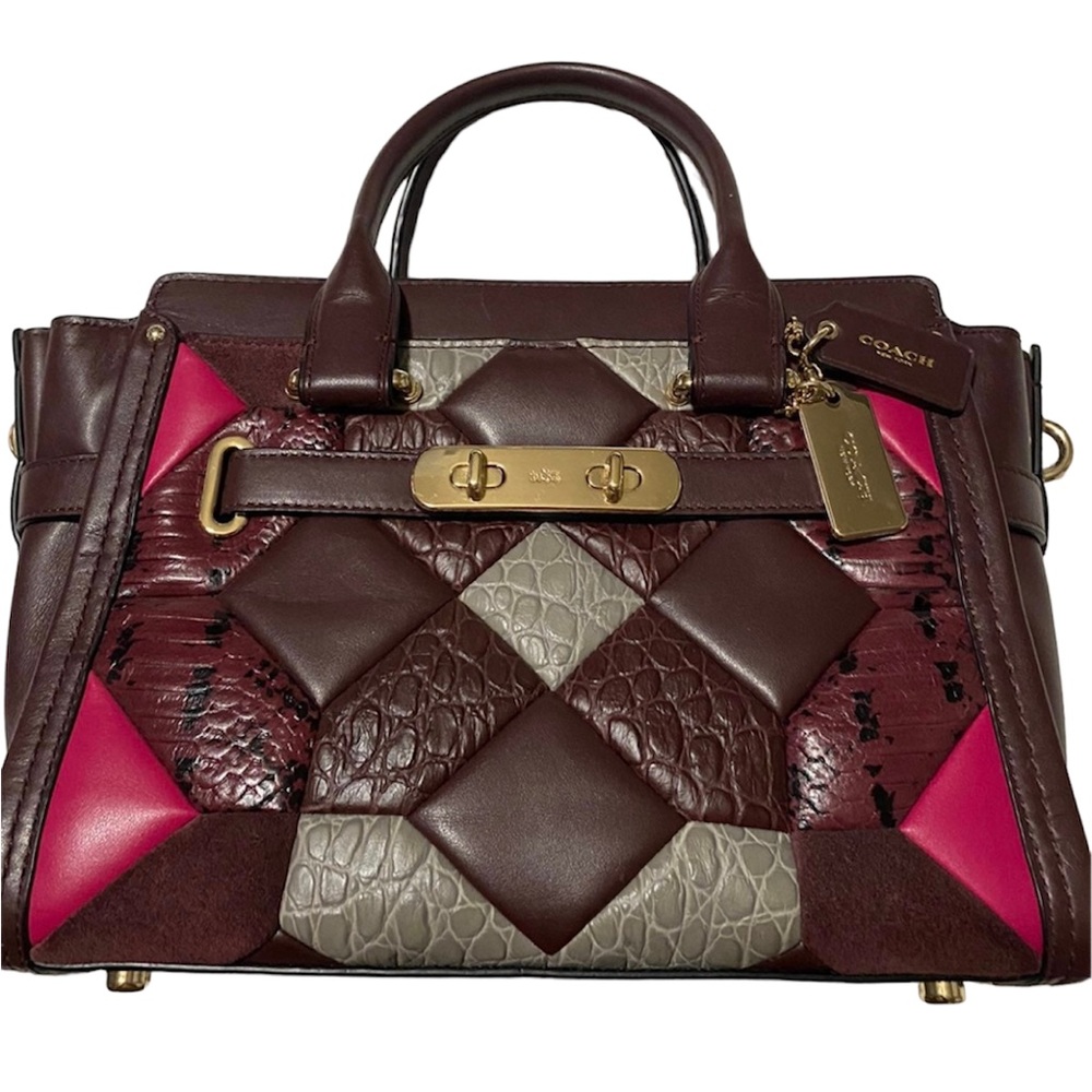 Coach swagger satchel purse